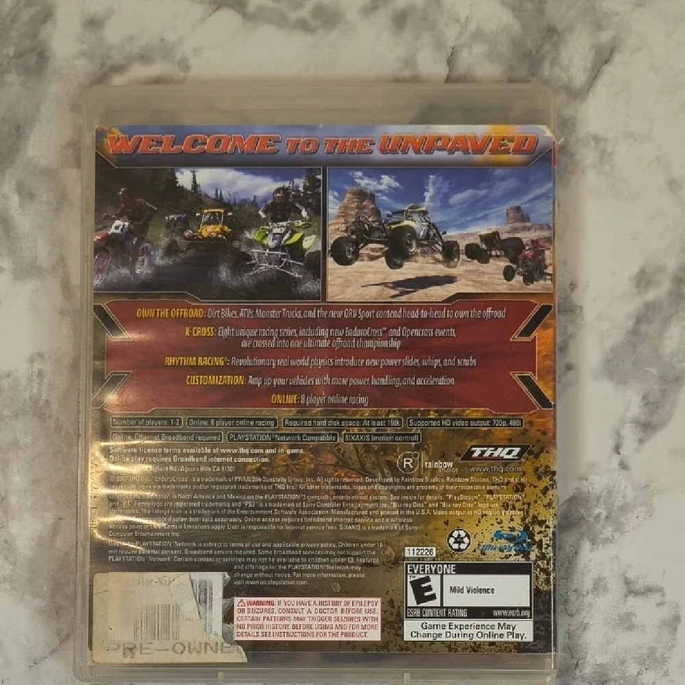 MX vs. ATV Untamed for PlayStation 3 - Multicolor Case